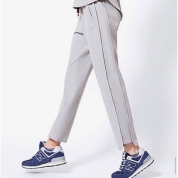 Figs Pants - Womens Figs Prestea crop pant cement